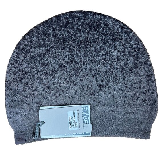 Barefoot Dreams Cozy Chic Lite Confetti Beanie in Gray Dark Brown New With Tags! - Picture 1 of 2